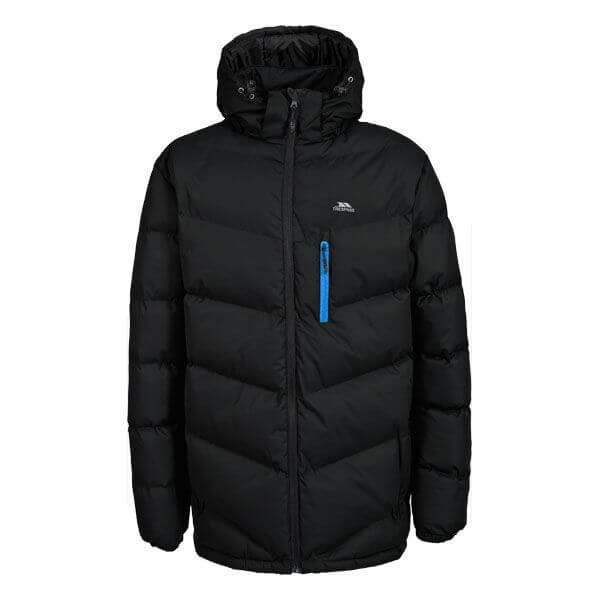 Trespass Blustery Jacket, Black
