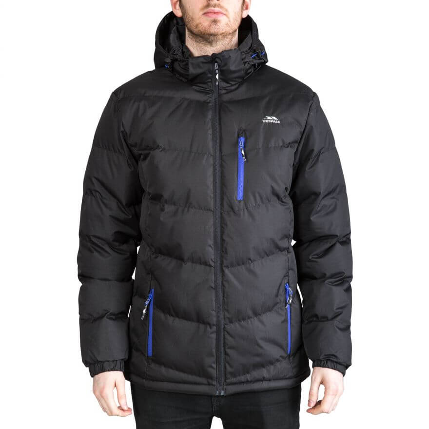 Trespass Blustery Jacket, Black