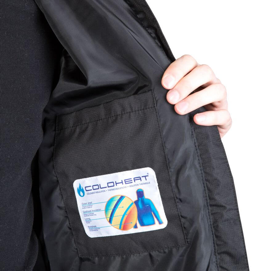 Trespass Blustery Jacket, Black