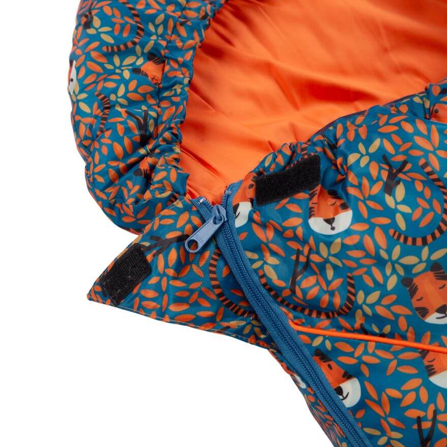 Trespass Bunka Kids Sleeping Bag, Tiger