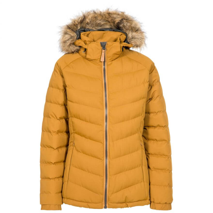 Trespass Nadina Jacket, Golden Brown