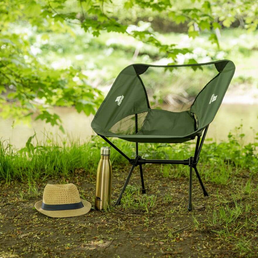 Trespass Perch Lightweight Chair, Olive