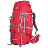 Trespass Trek 66 Backpack, Red
