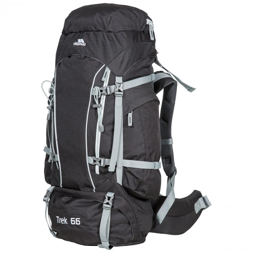 Trespass Trek 66 Backpack, Ash