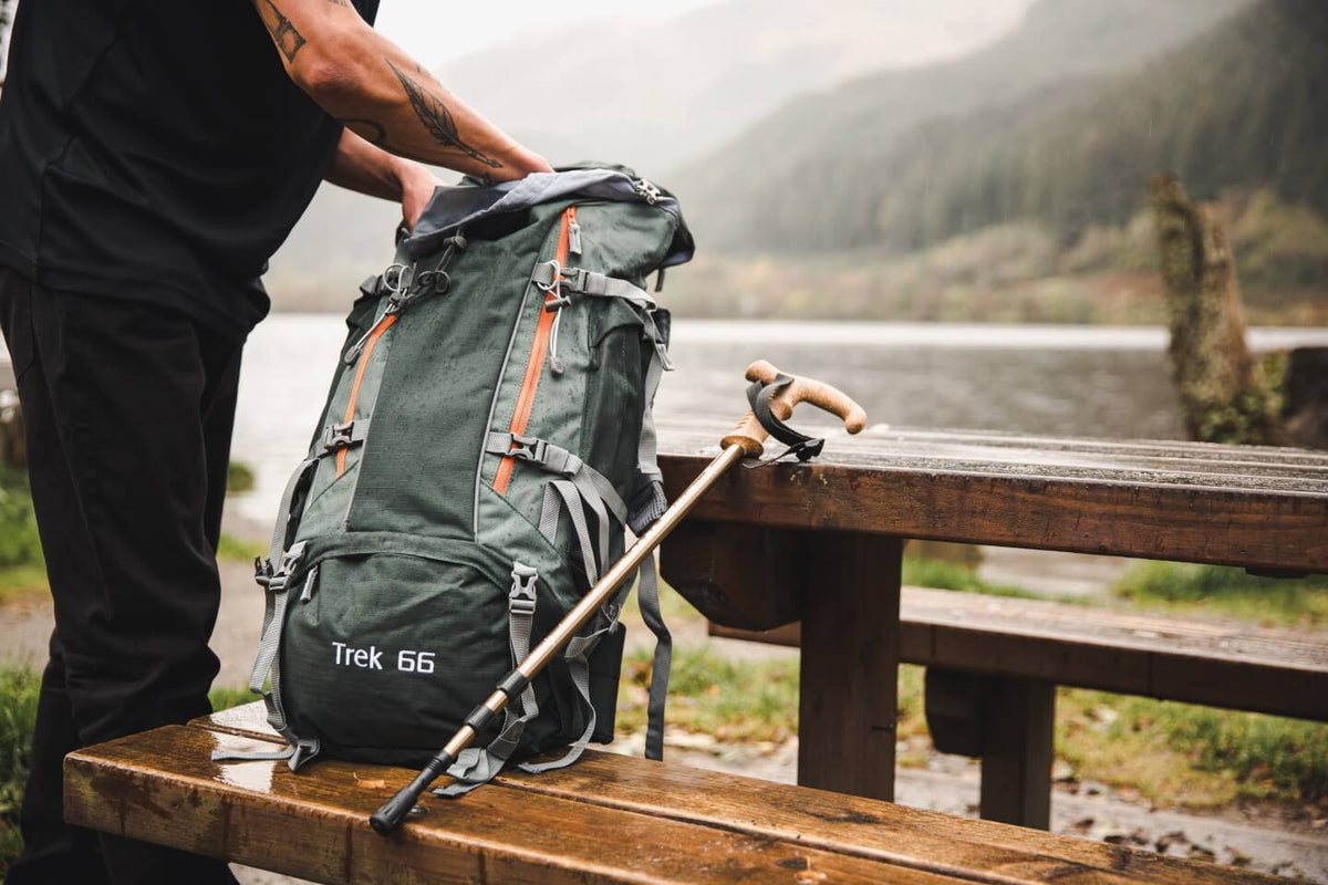 Trespass Trek 66 Backpack, Olive