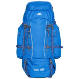 Trespass Trek 66 Backpack, Electric Blue