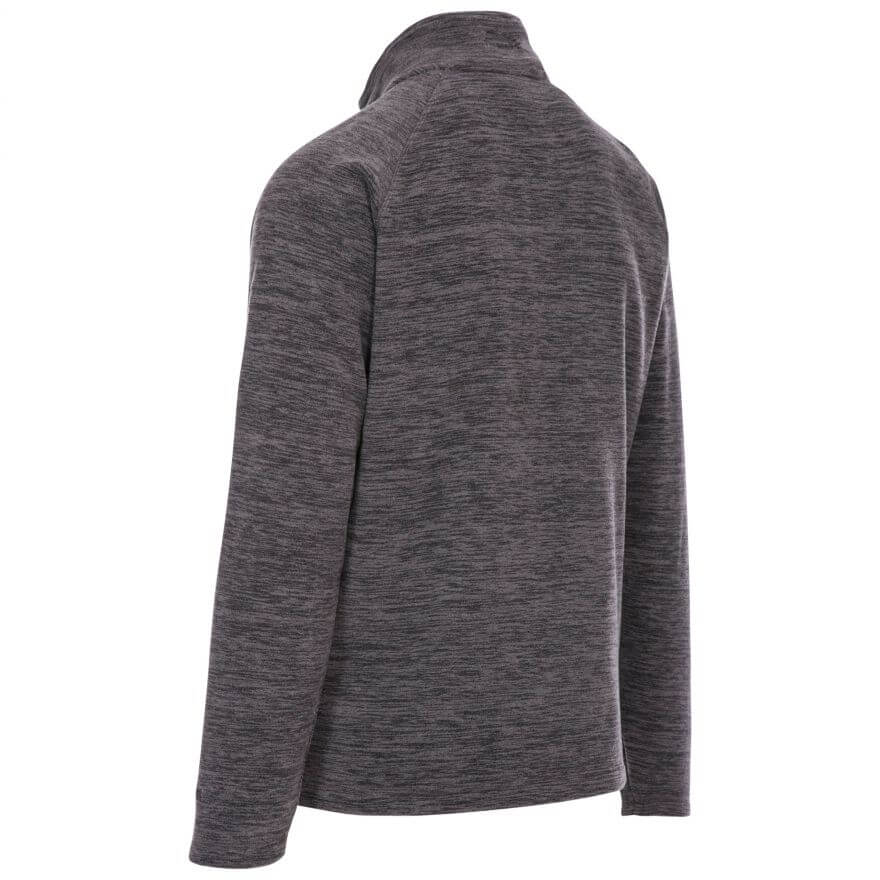 Trespass Veryan Men's Fleece, Dark Gray Marl
