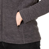 Trespass Veryan Men's Fleece, Dark Gray Marl