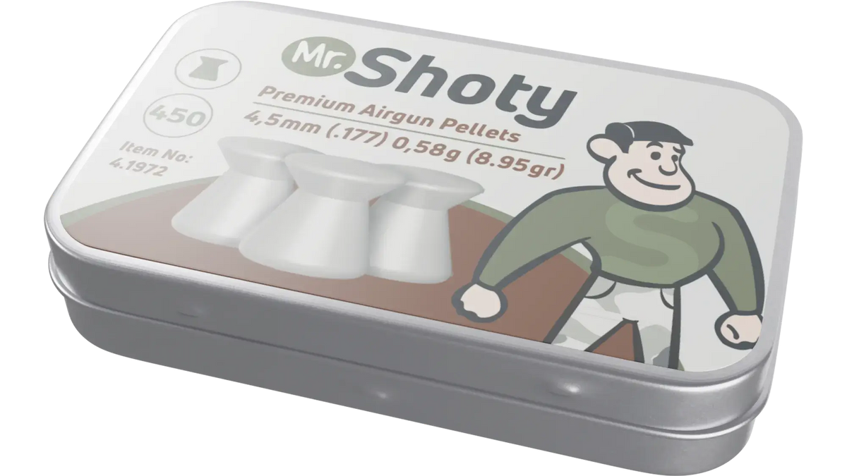 Mr. Shorty Flat hail, 4.5 mm, 450 pcs