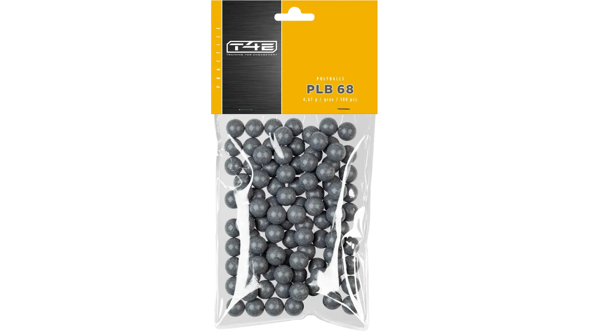 T4E Practice PLB Polyballs 68, 100 pcs