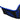 Mask lower part for VIO Extend, Black/Blue