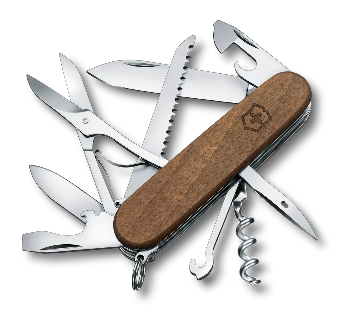 Victorinox Huntsman Multitool, Walnut