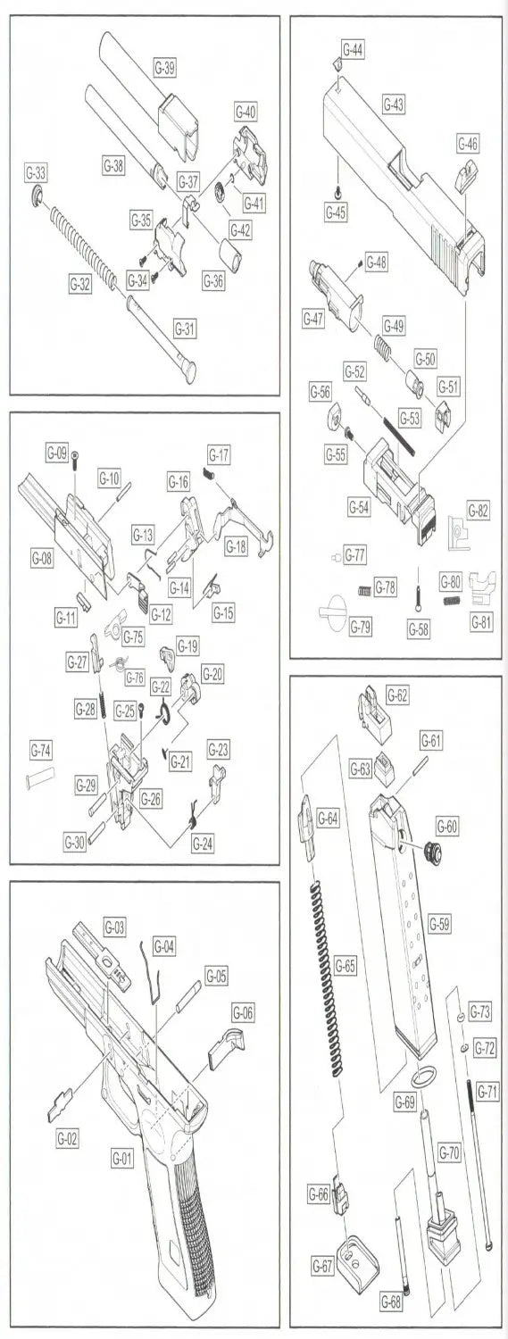 WE G18 del #G-58 WE