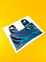 Waldo Grip Sticker, Fiber Ice