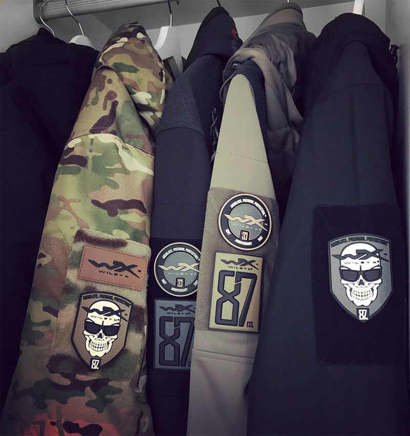 Wiley X 87est Patch, Grey