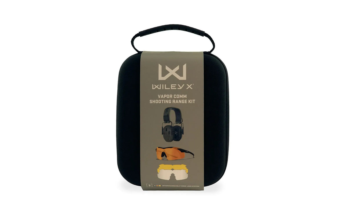 Wiley X Vapor Comm Shooting Range Kit