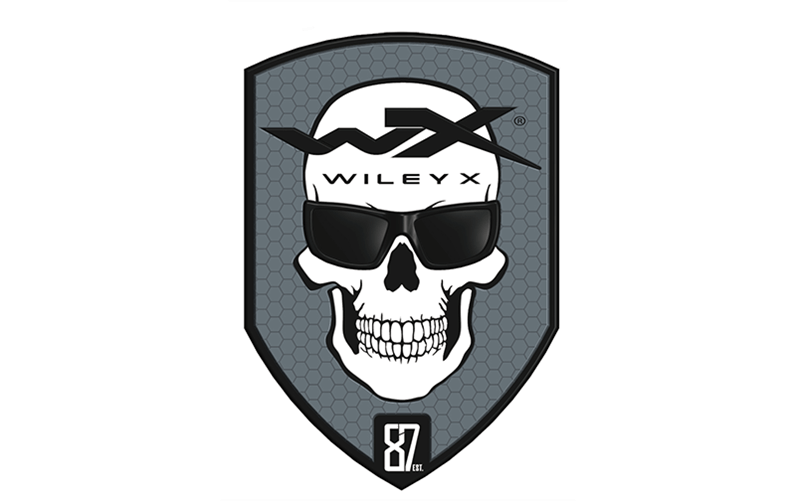 Wiley X Skull Patch, Grey