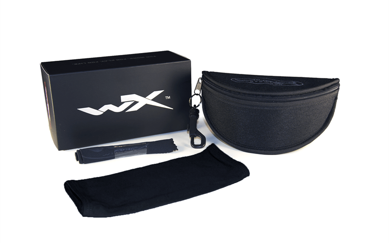 Wiley X Nerve - Black, 2 glasses