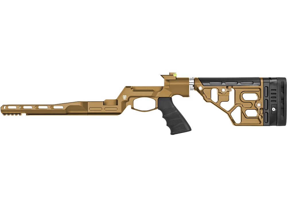 Saber Tactical FX Panthera/Dynamic/King chassis i bronzefarvet aluminium