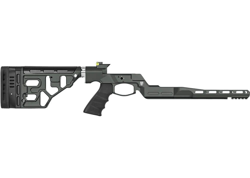 Saber Tactical FX Panthera/Dynamic/King chassis i mørkegrå aluminium
