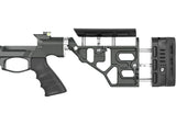 Saber Tactical FX Panthera/Dynamic/King chassis i mørkegrå aluminium