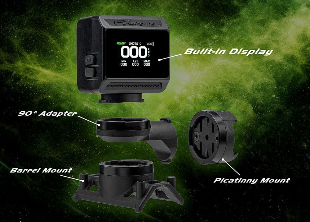 FX Pocket Chrono D1 radarkronograf med indbygget display