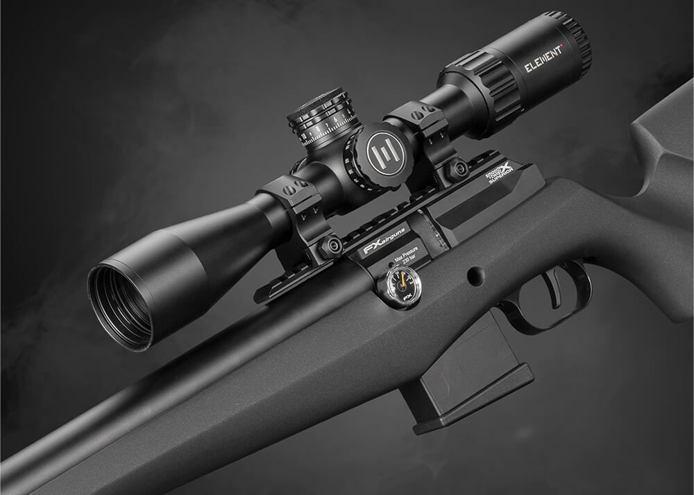 FX DRS MKII Classic Synthetic Sniper PCP-luftgevær i 4,5 mm med 700 mm løb og syntetisk kolbe