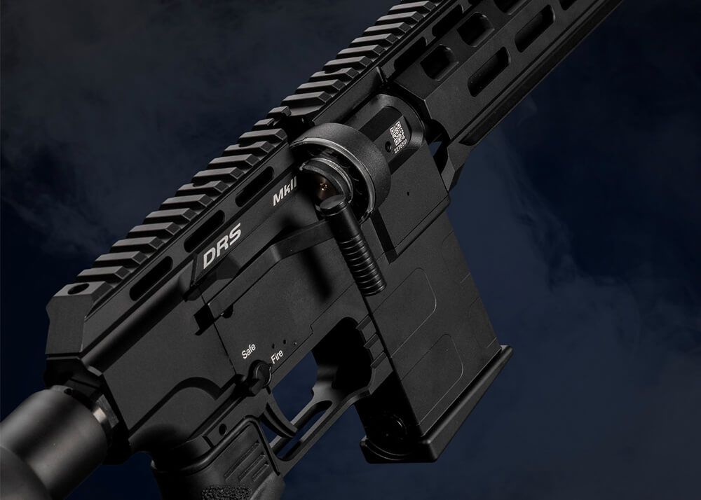 FX DRS MKII Tactical Standard PCP-luftgevær i 4,5 mm med M-LOK-handguard og justerbar kolbe