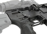 FX DRS Tactical 600 PCP-luftgevær i 4,5 mm med UG-1 greb og skinner i fuld længde