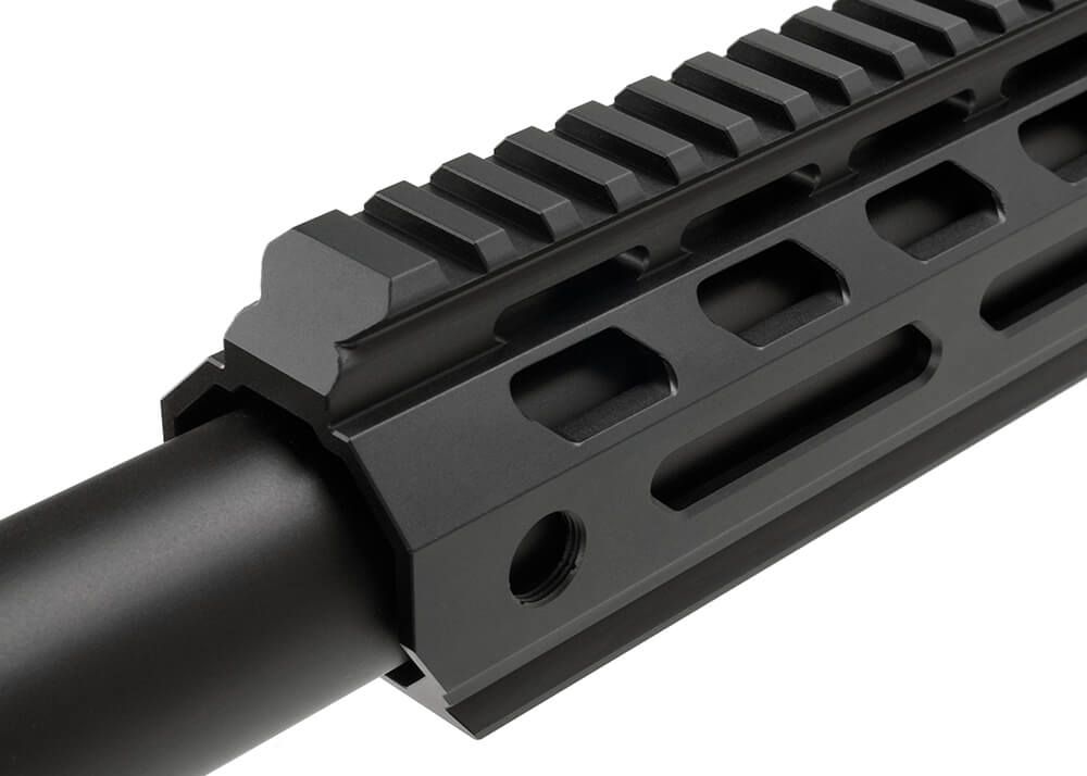 FX DRS Tactical 600 PCP-luftgevær i 4,5 mm med UG-1 greb og skinner i fuld længde