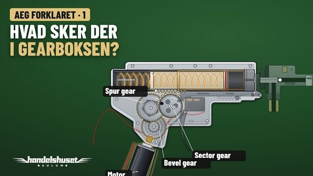 AEG explained #1 – gear set, motor and spring