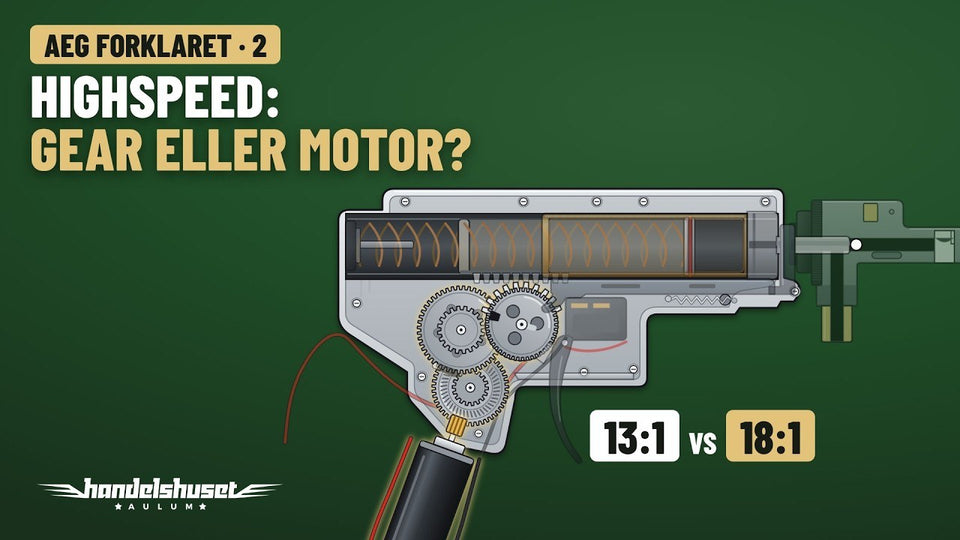 AEG explained #2 – high speed: gears or motor?
