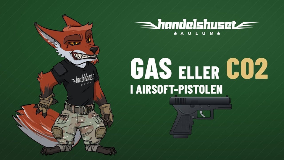 Gas or CO2 in your airsoft pistol