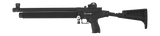 Hatsan Repex PCP, Semiautomatisk, 4,5 mm, Sort – billede 2