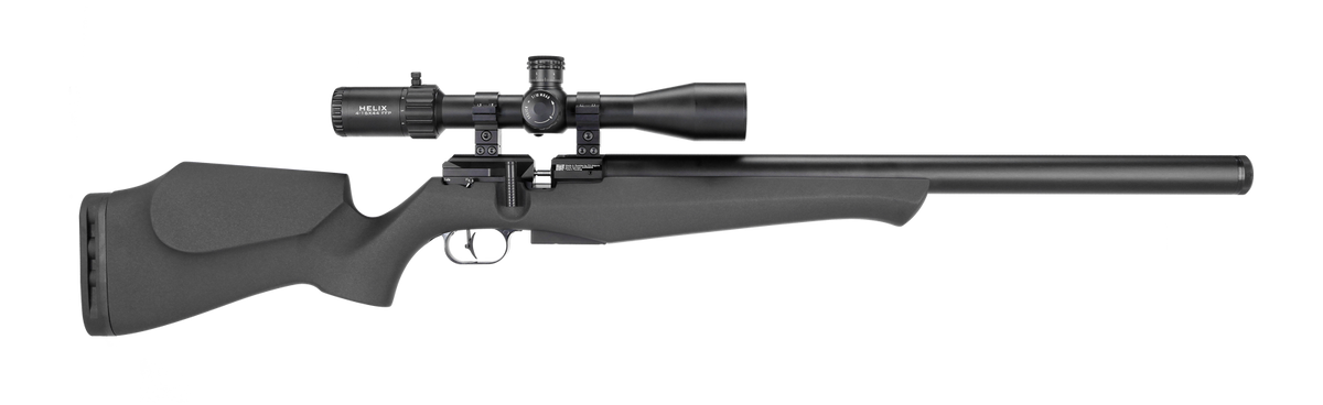 FX DRS Classic Syntetisk 600 PCP-luftgevær i 4,5 mm med sort syntetisk kolbe og 600 mm løb