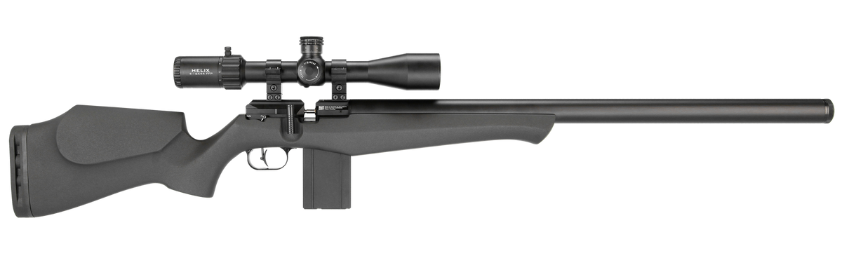 FX DRS Classic Syntetisk 700 PCP-luftgevær i 4,5 mm med sort syntetisk kolbe og 700 mm løb